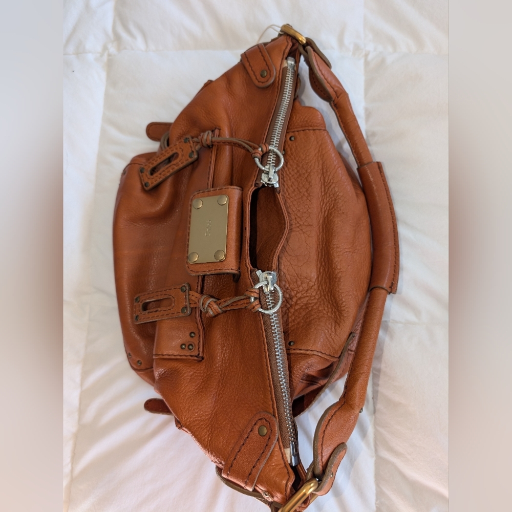 Chloé Paddington Satchel in Luxurious Cognac Leather - Picture 3 of 13